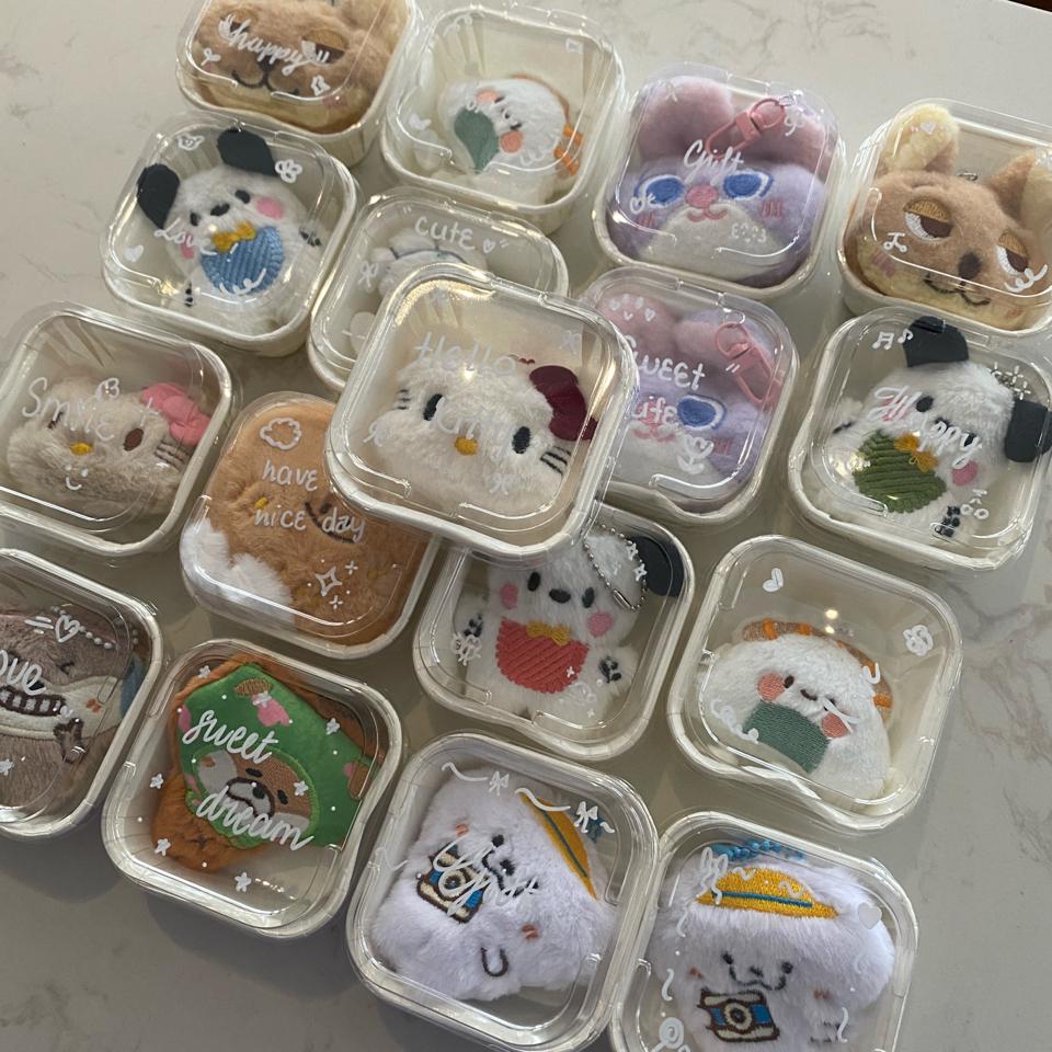 BOX QUÀ MÓC KHOÁ BÔNG THÚ MIX MẪU-duoc-ban-tai-Sin Sin Shop