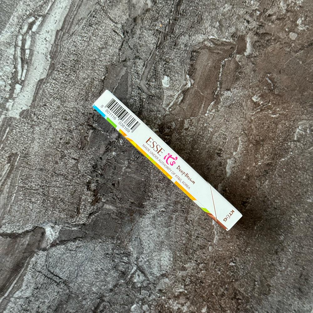 ESSE It's DEEP BROWN VỊ CHOCOLATE ĐƯỜNG ĐEN-duoc-ban-tai-THUỐC LÁ THƠM SMOKE & CHILL