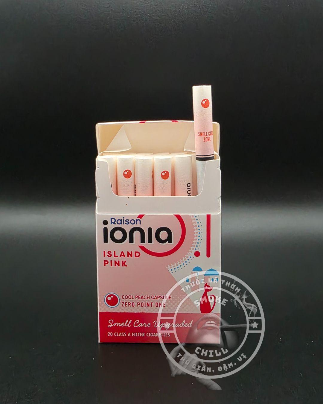 RAISON IONIA ISLAND PINK-duoc-ban-tai-THUỐC LÁ THƠM SMOKE & CHILL