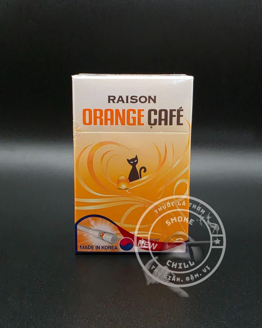 RAISON ORANGE CAFÉ-duoc-ban-tai-THUỐC LÁ THƠM SMOKE & CHILL