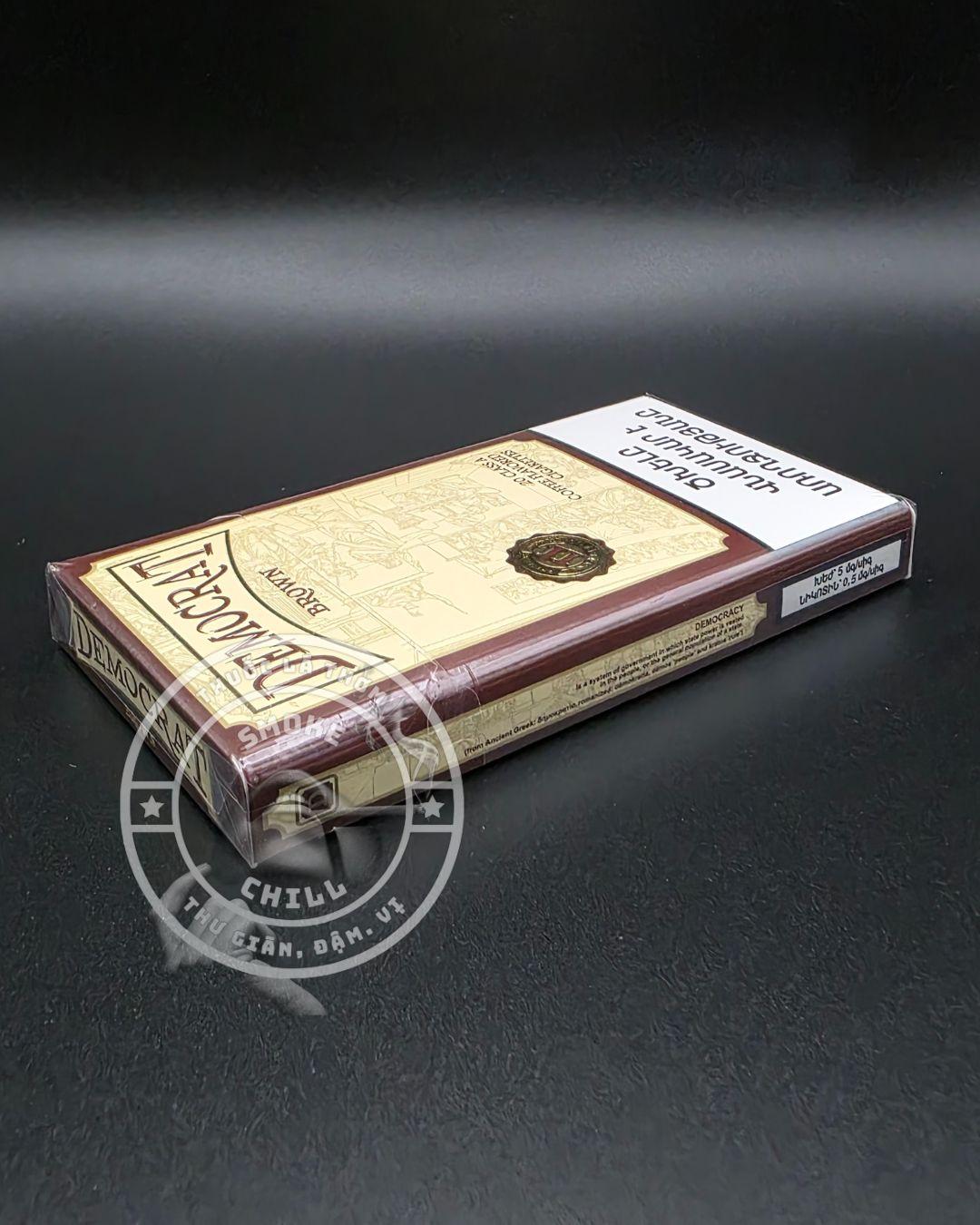 DEMOCRAT COFFEE BROWN ĐIẾU NHỎ-duoc-ban-tai-THUỐC LÁ THƠM SMOKE & CHILL