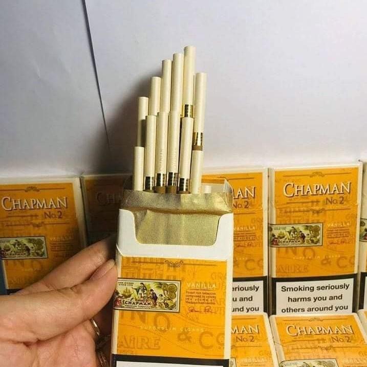 Chapman Điếu Slim-duoc-ban-tai-THUỐC LÁ THƠM SMOKE & CHILL