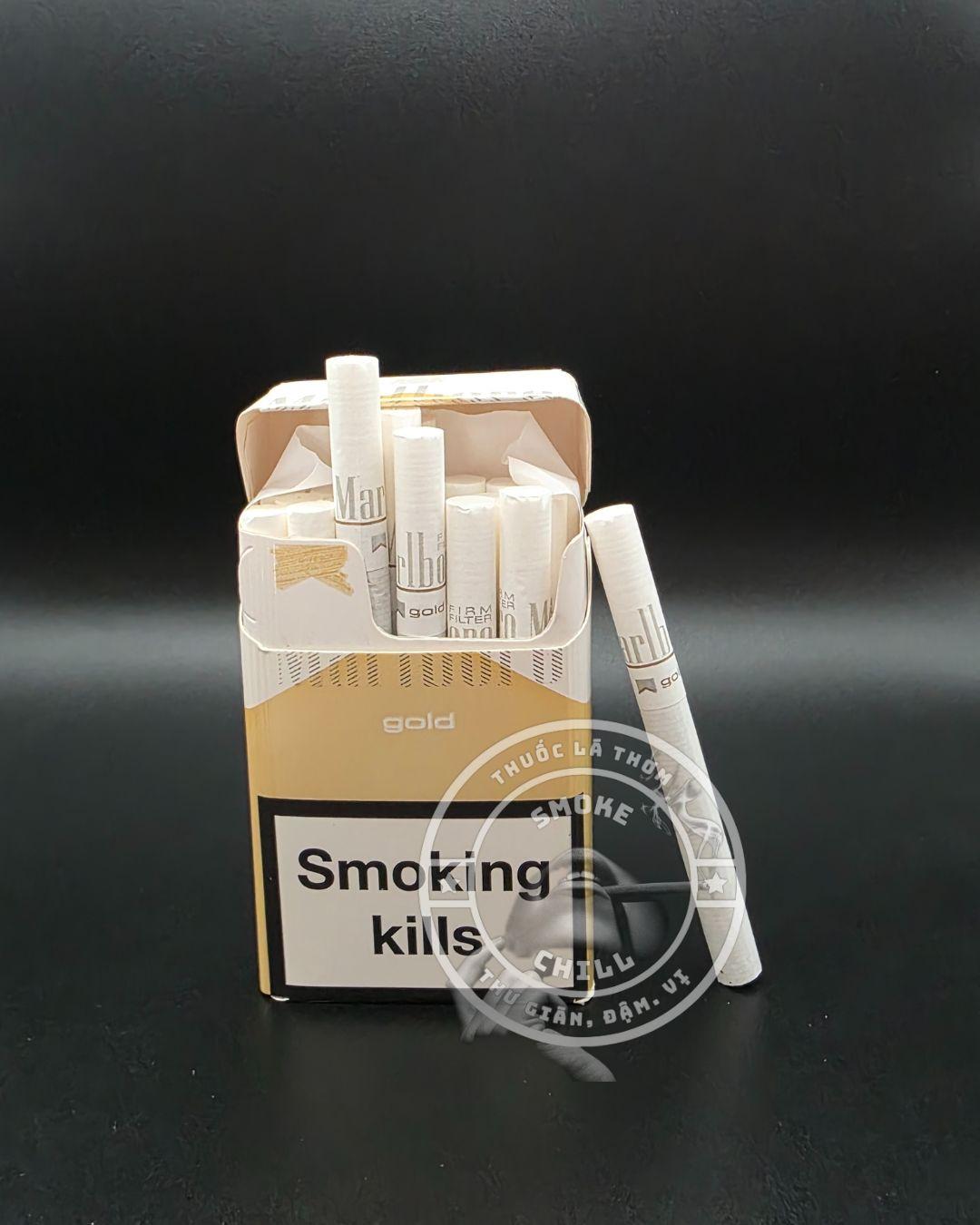 MARLBORO GOLD-duoc-ban-tai-THUỐC LÁ THƠM SMOKE & CHILL