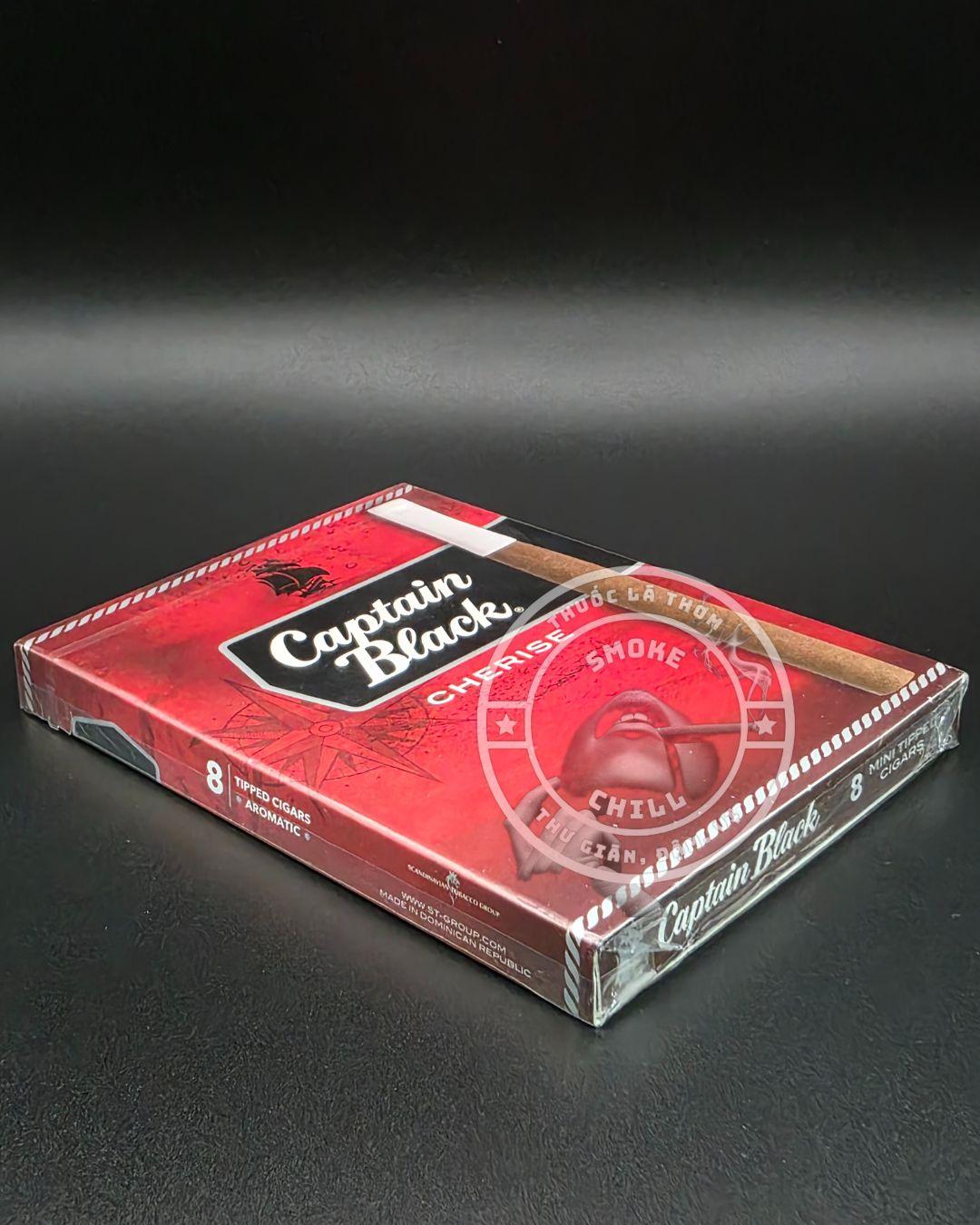 Xì Gà Captain Black Dark Crema 8 điếu-duoc-ban-tai-THUỐC LÁ THƠM SMOKE & CHILL
