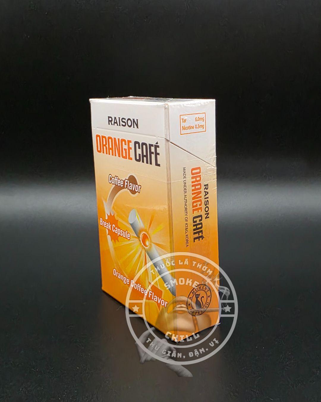 RAISON ORANGE CAFÉ-duoc-ban-tai-THUỐC LÁ THƠM SMOKE & CHILL