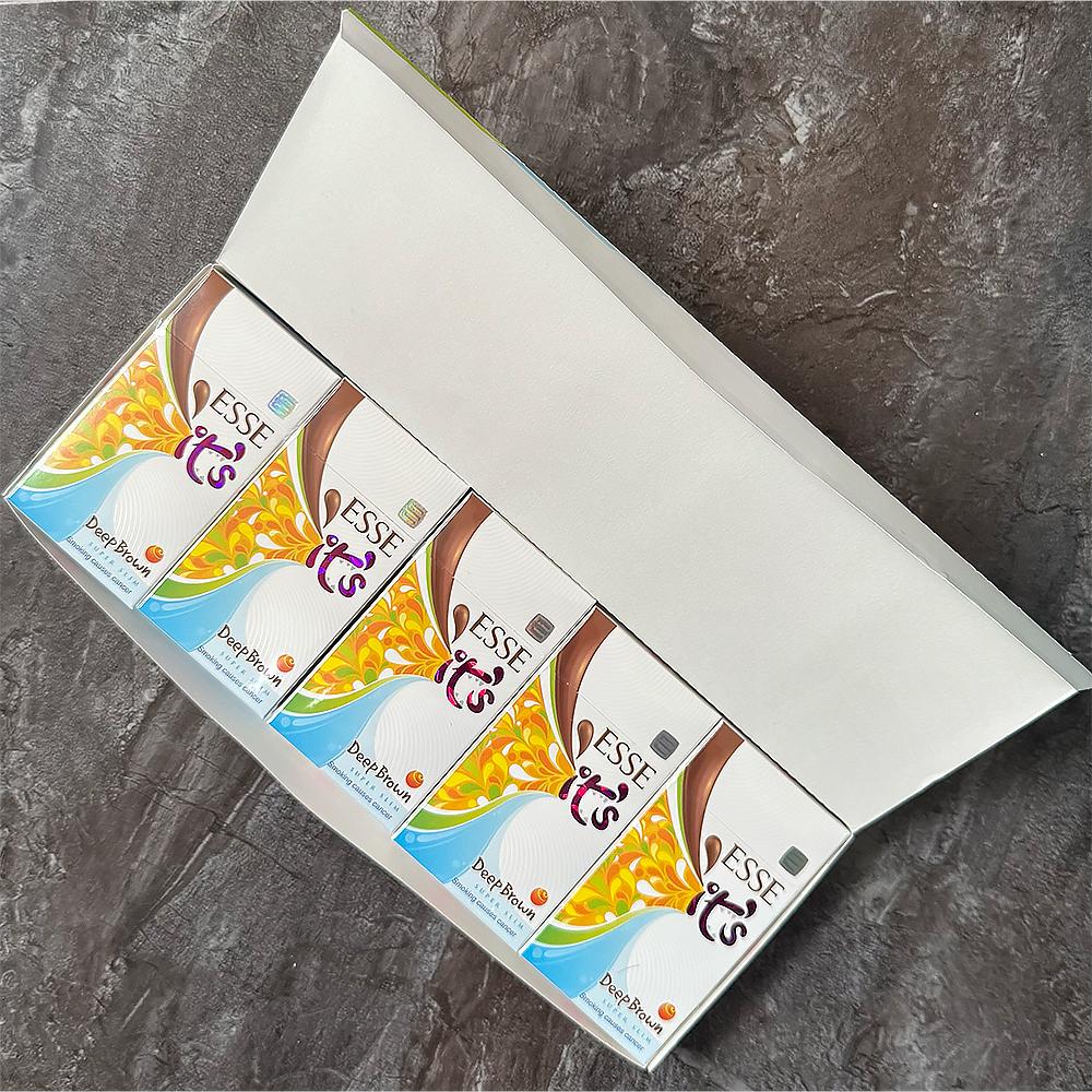 ESSE It's DEEP BROWN VỊ CHOCOLATE ĐƯỜNG ĐEN-duoc-ban-tai-THUỐC LÁ THƠM SMOKE & CHILL