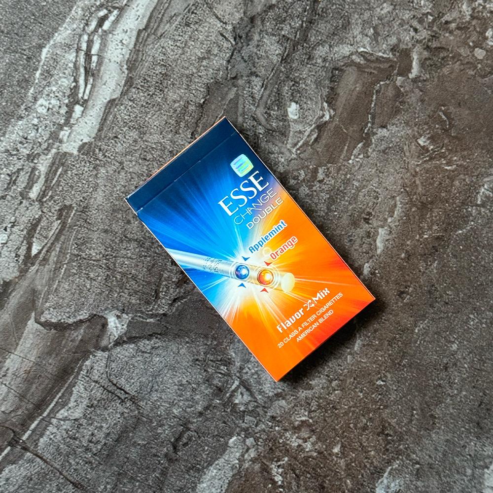 ESSE CHANGE DOUBLE APPLEMINT & ORANGE-duoc-ban-tai-THUỐC LÁ THƠM SMOKE & CHILL