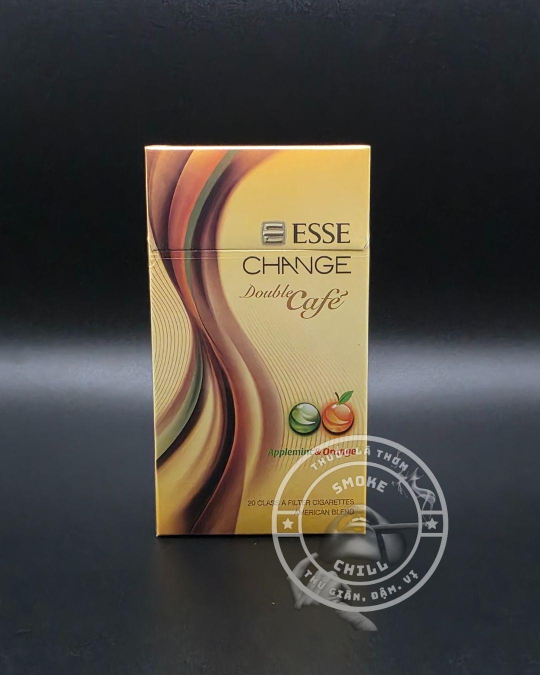 ESSE CHANGE DOUBLE CAFE APPLEMINT & ORANGE-duoc-ban-tai-THUỐC LÁ THƠM SMOKE & CHILL
