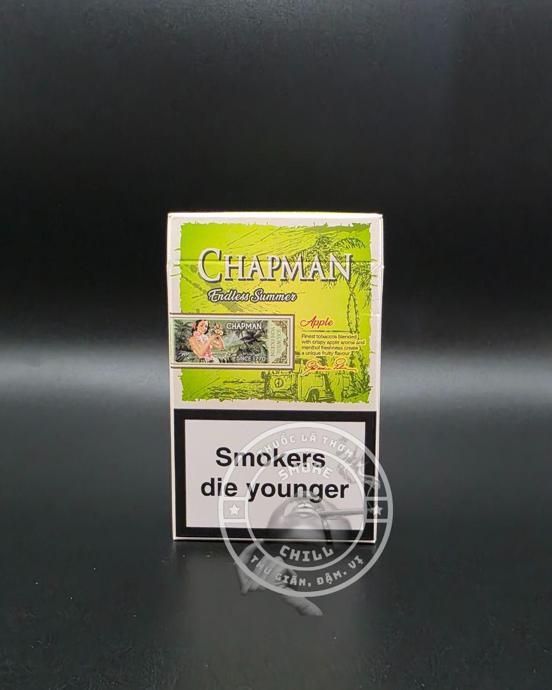 CHAPMAN APPLE  ĐIẾU TO-duoc-ban-tai-THUỐC LÁ THƠM SMOKE & CHILL