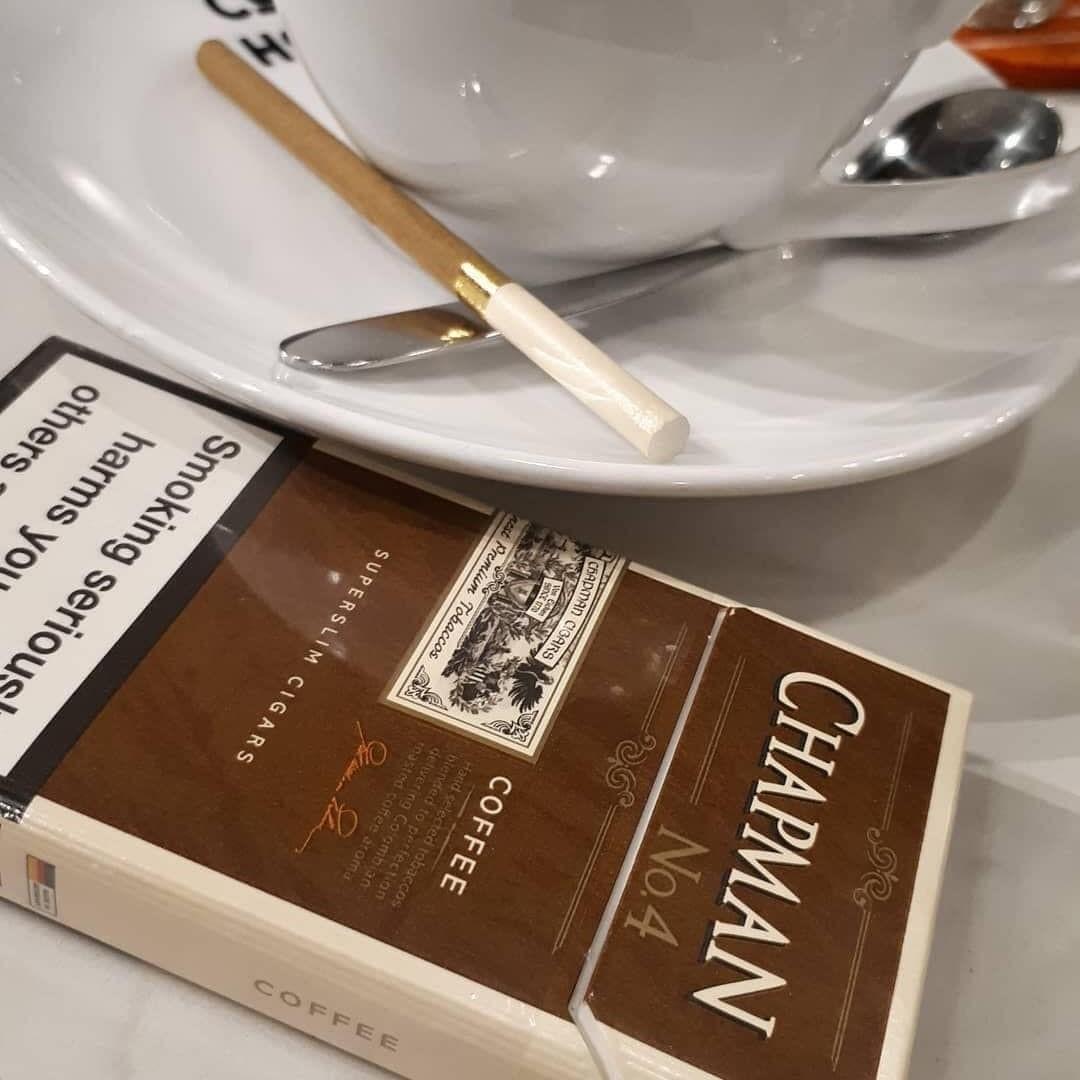 CHAPMAN NO.4 COFFEE ĐIẾU NHỎ-duoc-ban-tai-THUỐC LÁ THƠM SMOKE & CHILL