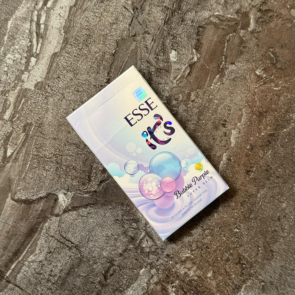 ESSE it's Bubble Purple vị khoai môn matcha-duoc-ban-tai-THUỐC LÁ THƠM SMOKE & CHILL