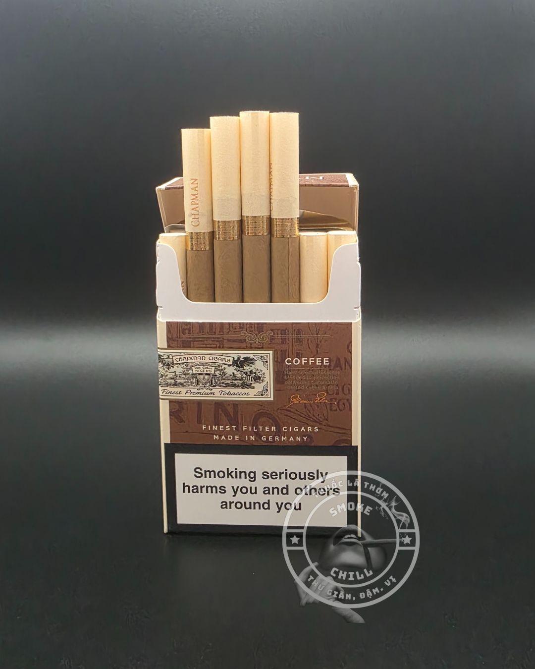 CHAPMAN NO.4 COFFEE ĐIẾU TO-duoc-ban-tai-THUỐC LÁ THƠM SMOKE & CHILL
