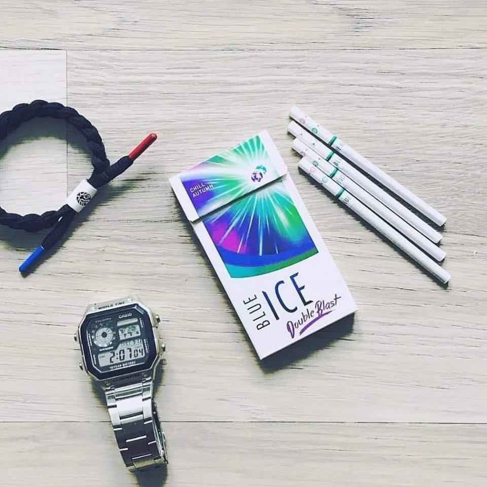 BLUE ICE DOUBLE BLAST-duoc-ban-tai-THUỐC LÁ THƠM SMOKE & CHILL