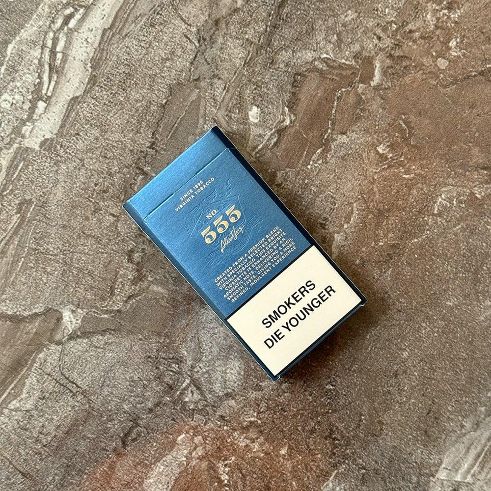 555 Signature Xanh Singapore (xanh dài)-duoc-ban-tai-THUỐC LÁ THƠM SMOKE & CHILL
