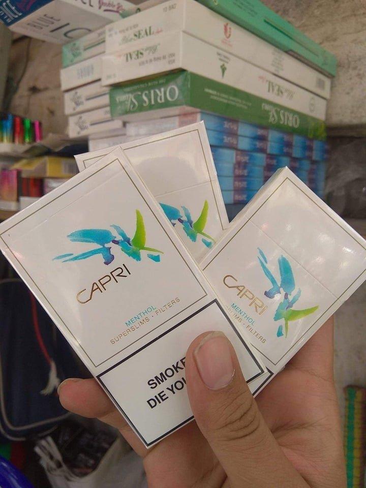 Capri Menthol-duoc-ban-tai-THUỐC LÁ THƠM SMOKE & CHILL