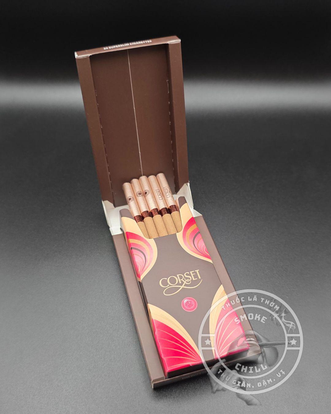 CORSET RED VELET-duoc-ban-tai-THUỐC LÁ THƠM SMOKE & CHILL