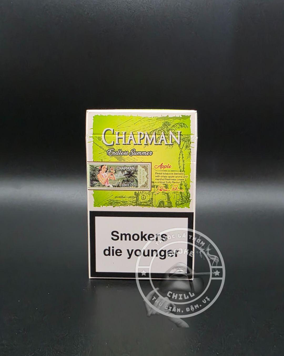 CHAPMAN APPLE  ĐIẾU TO-duoc-ban-tai-THUỐC LÁ THƠM SMOKE & CHILL