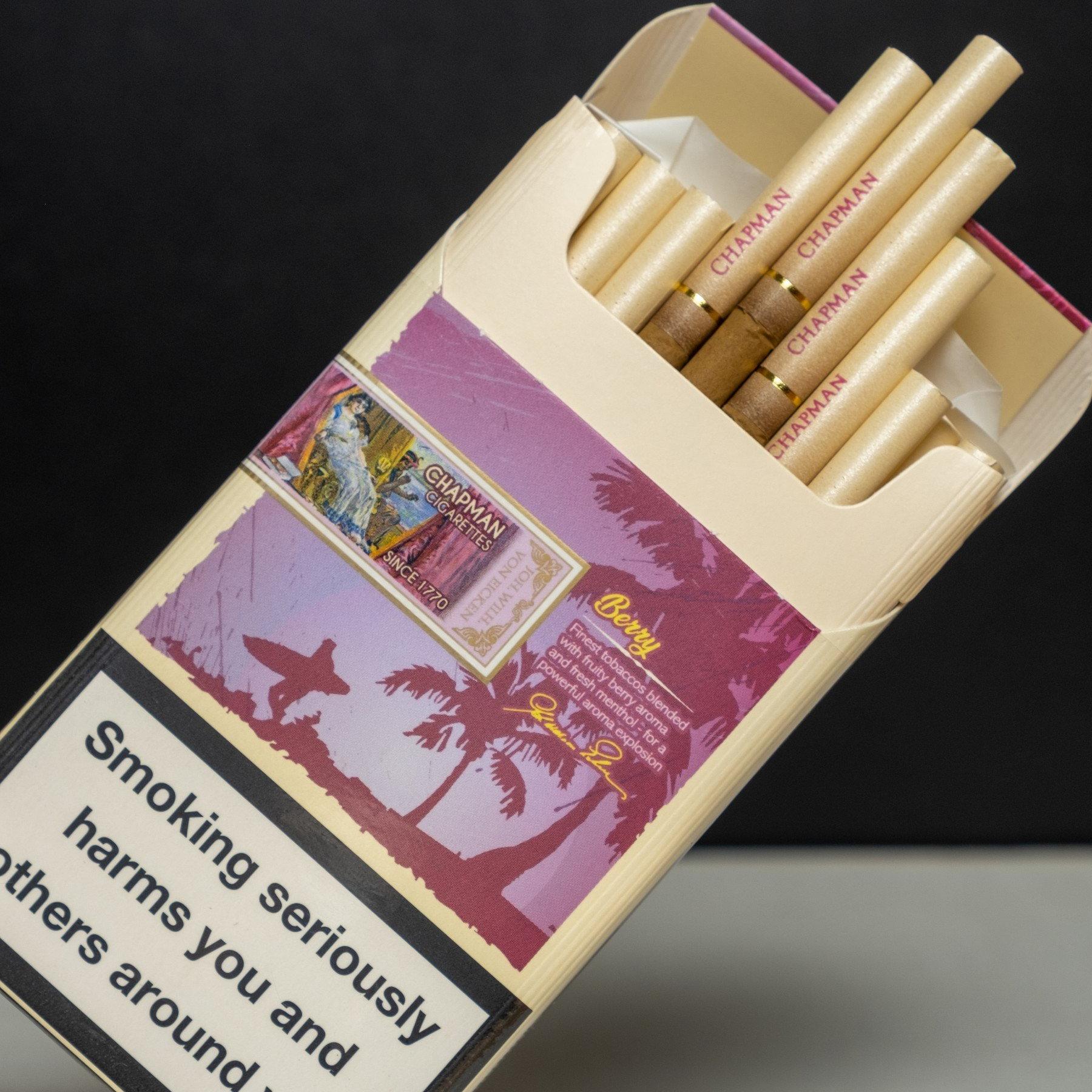 CHAPMAN BERRY ĐIẾU NHỎ-duoc-ban-tai-THUỐC LÁ THƠM SMOKE & CHILL