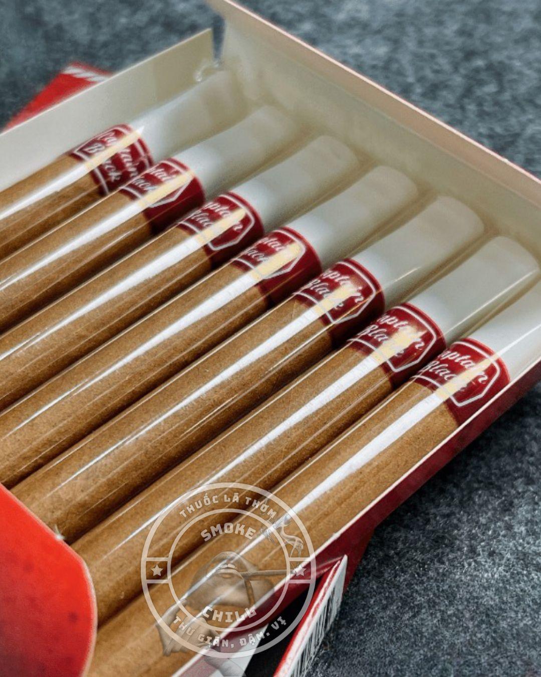 Xì Gà Captain Black Dark Crema 8 điếu-duoc-ban-tai-THUỐC LÁ THƠM SMOKE & CHILL