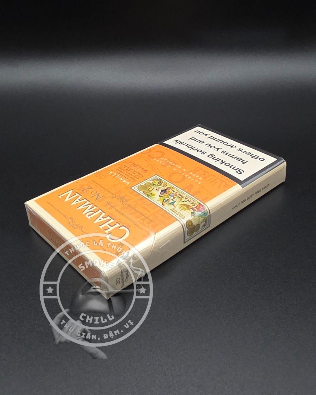 CHAPMAN N0.2 VANILLA ĐIẾU NHỎ-duoc-ban-tai-THUỐC LÁ THƠM SMOKE & CHILL