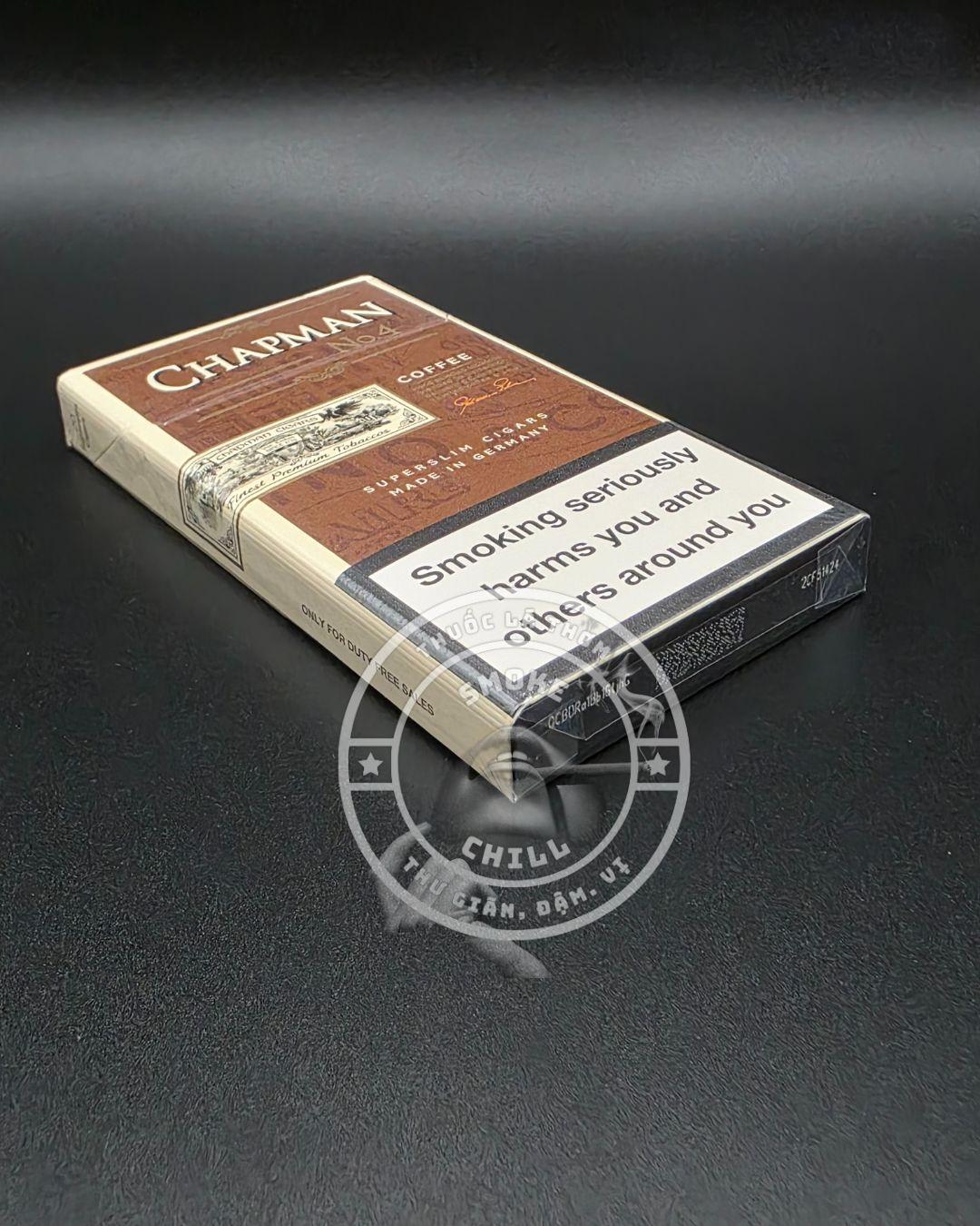 CHAPMAN NO.4 COFFEE ĐIẾU NHỎ-duoc-ban-tai-THUỐC LÁ THƠM SMOKE & CHILL