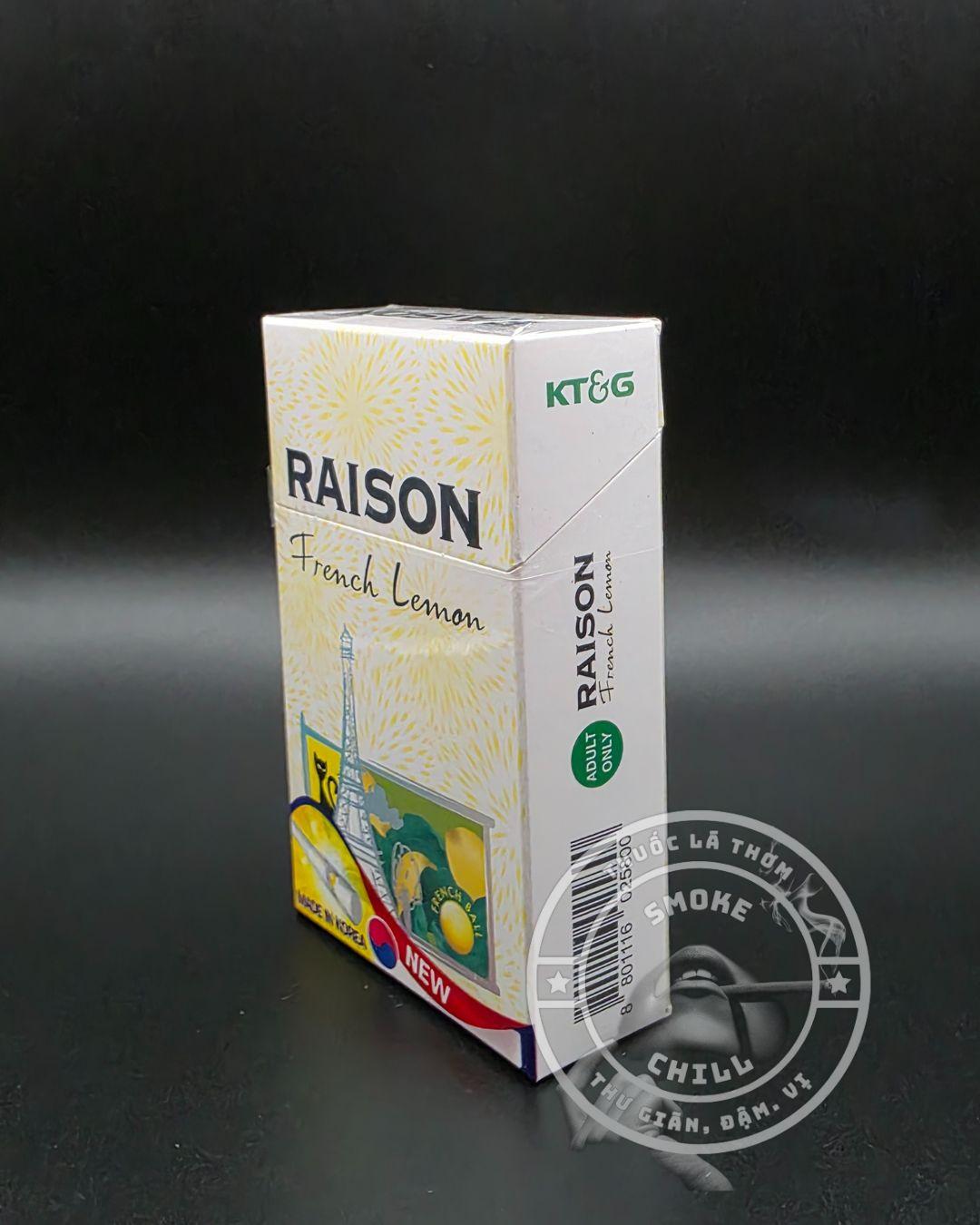RAISON FRENCH LEMON ( MÈO CHANH)-duoc-ban-tai-THUỐC LÁ THƠM SMOKE & CHILL