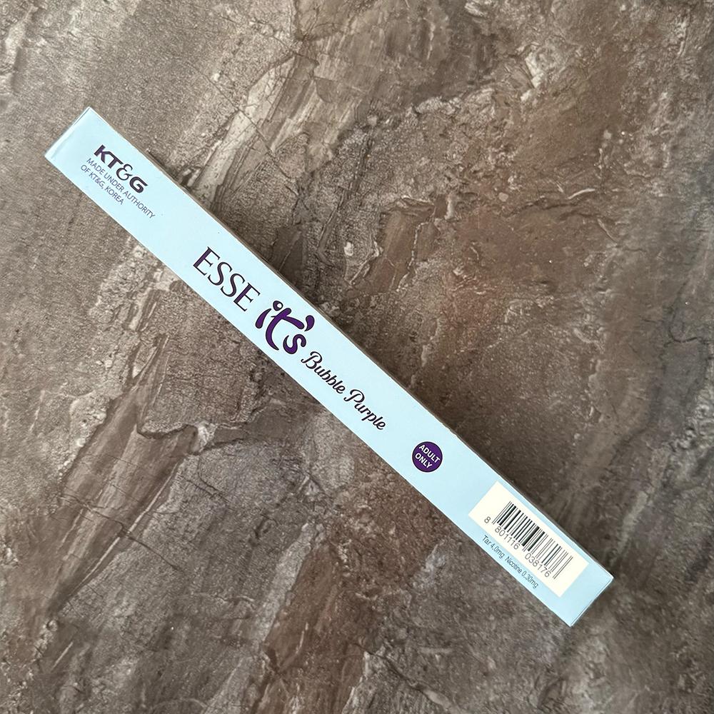 ESSE it's Bubble Purple vị khoai môn matcha-duoc-ban-tai-THUỐC LÁ THƠM SMOKE & CHILL