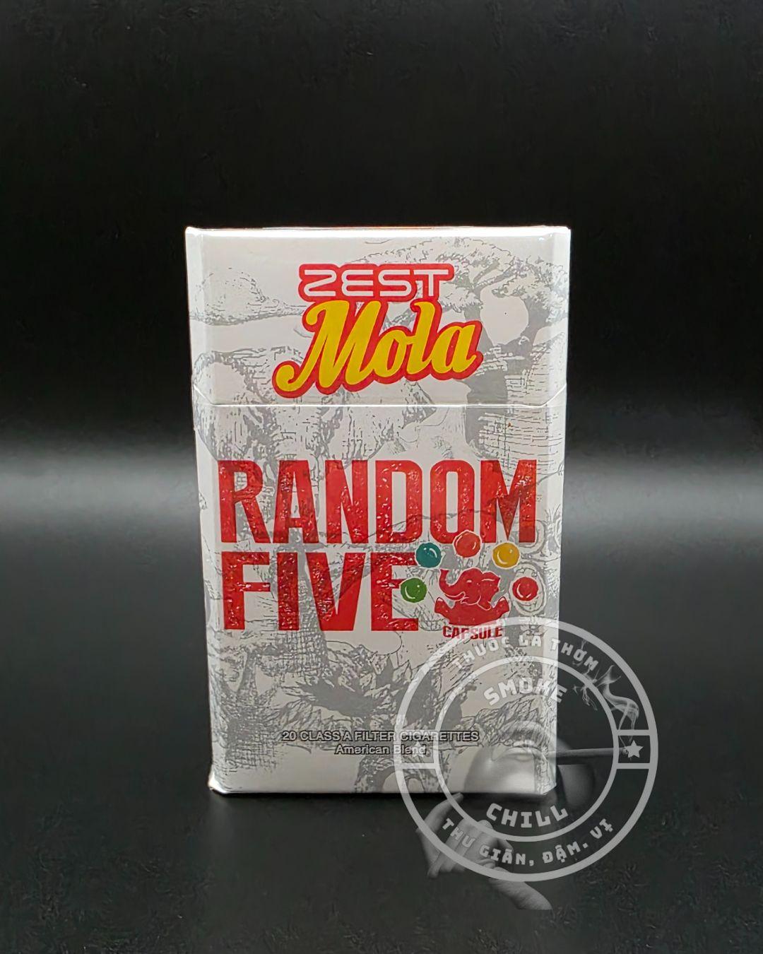 ZEST MOLA RANDOM FIVE-duoc-ban-tai-THUỐC LÁ THƠM SMOKE & CHILL