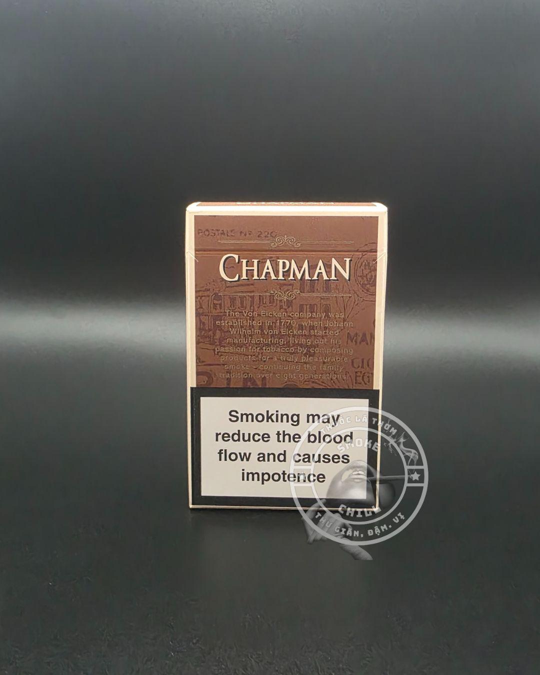 CHAPMAN NO.4 COFFEE ĐIẾU TO-duoc-ban-tai-THUỐC LÁ THƠM SMOKE & CHILL