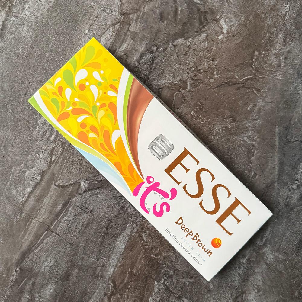 ESSE It's DEEP BROWN VỊ CHOCOLATE ĐƯỜNG ĐEN-duoc-ban-tai-THUỐC LÁ THƠM SMOKE & CHILL
