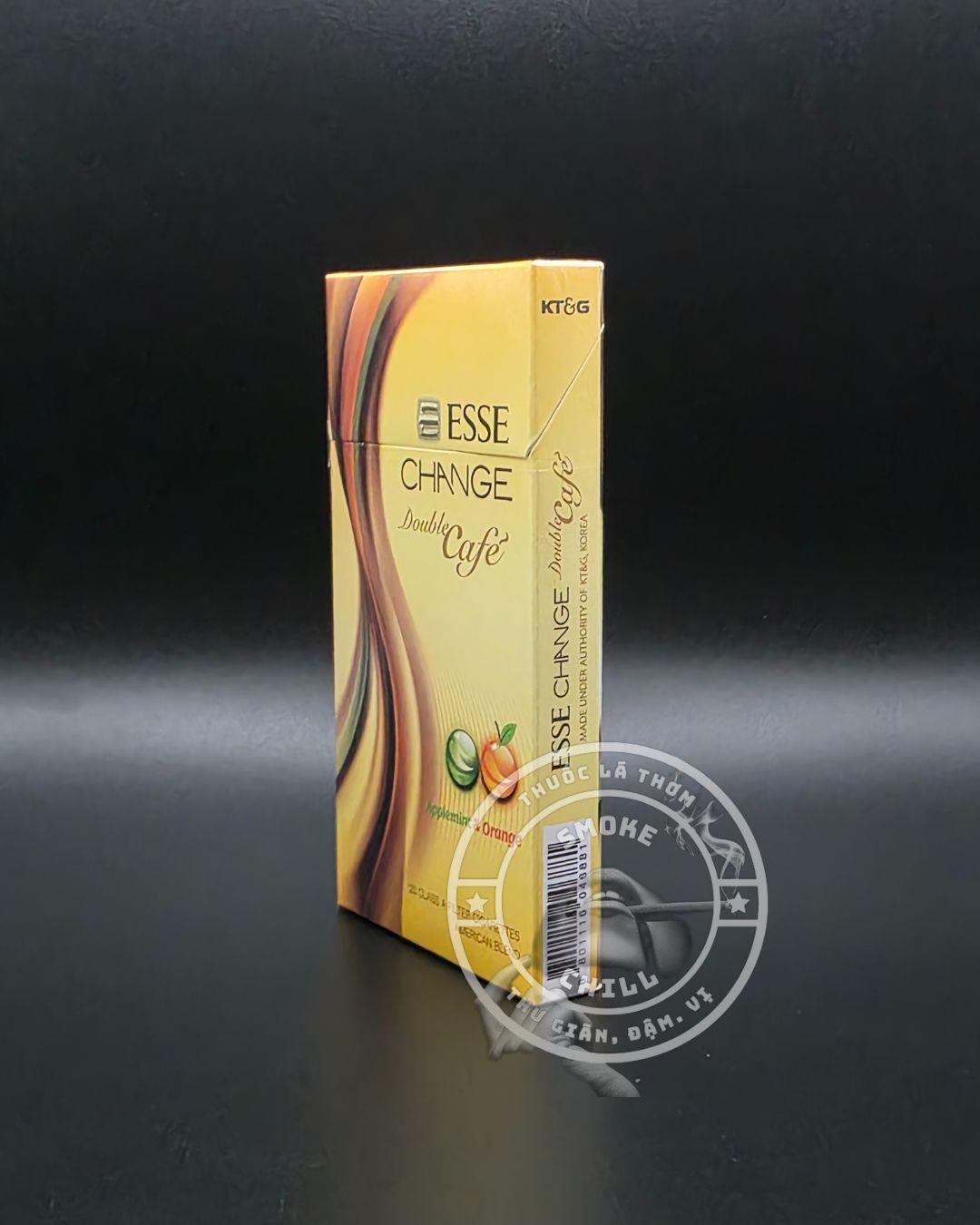 ESSE CHANGE DOUBLE CAFE APPLEMINT & ORANGE-duoc-ban-tai-THUỐC LÁ THƠM SMOKE & CHILL