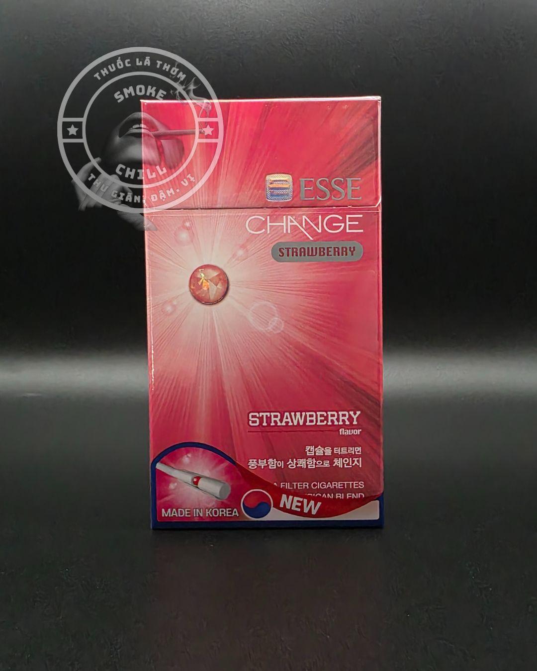ESSE CHANGE STRAWBERRY-duoc-ban-tai-THUỐC LÁ THƠM SMOKE & CHILL