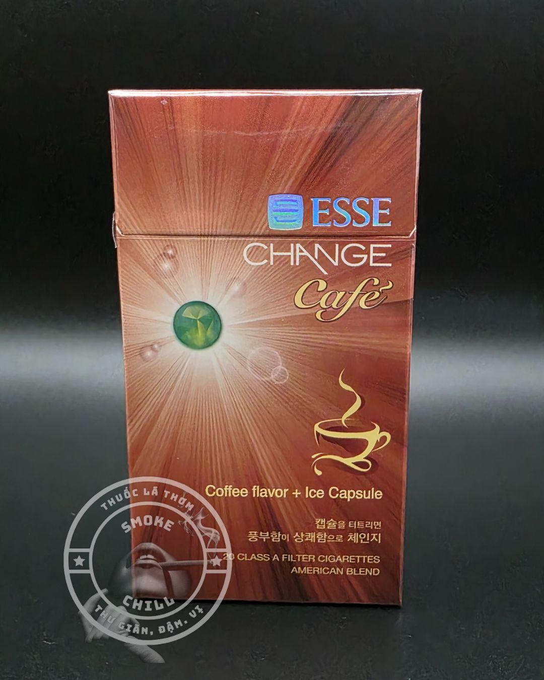ESSE CHANGE CAFE-duoc-ban-tai-THUỐC LÁ THƠM SMOKE & CHILL
