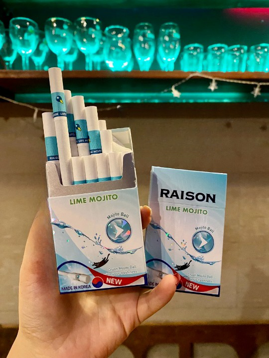 RAISON LIME MOJITO-duoc-ban-tai-THUỐC LÁ THƠM SMOKE & CHILL