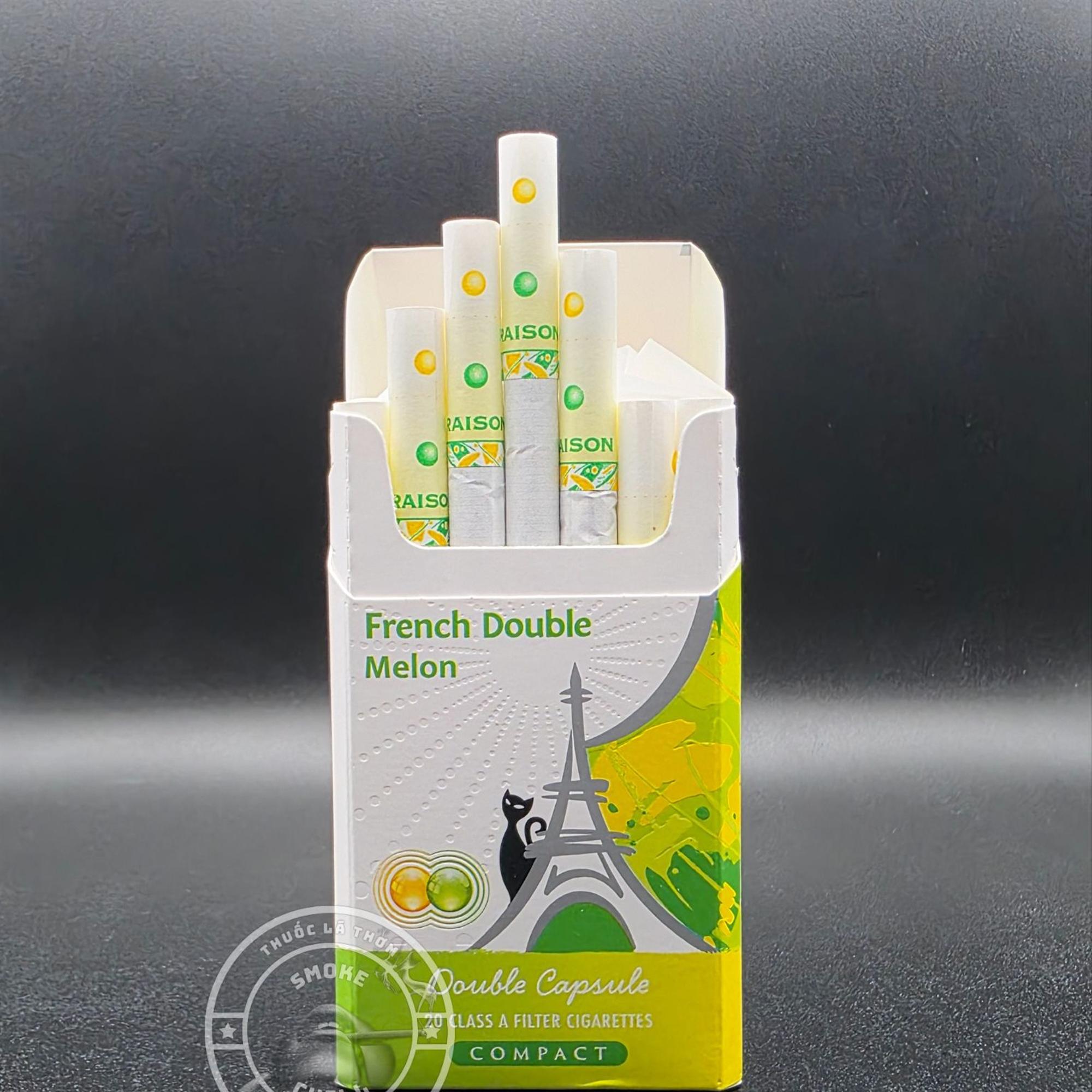 RAISON FRENCH DOUBLE MELON-duoc-ban-tai-THUỐC LÁ THƠM SMOKE & CHILL