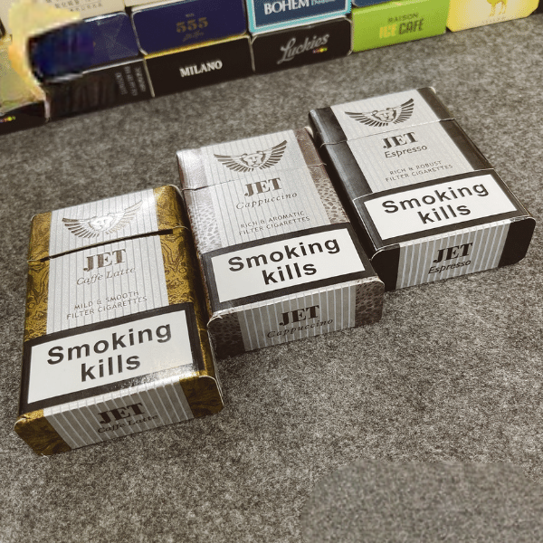 JET Vị Cafe-duoc-ban-tai-THUỐC LÁ THƠM SMOKE & CHILL