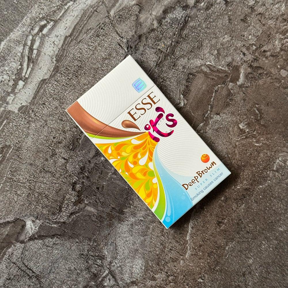 ESSE It's DEEP BROWN VỊ CHOCOLATE ĐƯỜNG ĐEN-duoc-ban-tai-THUỐC LÁ THƠM SMOKE & CHILL
