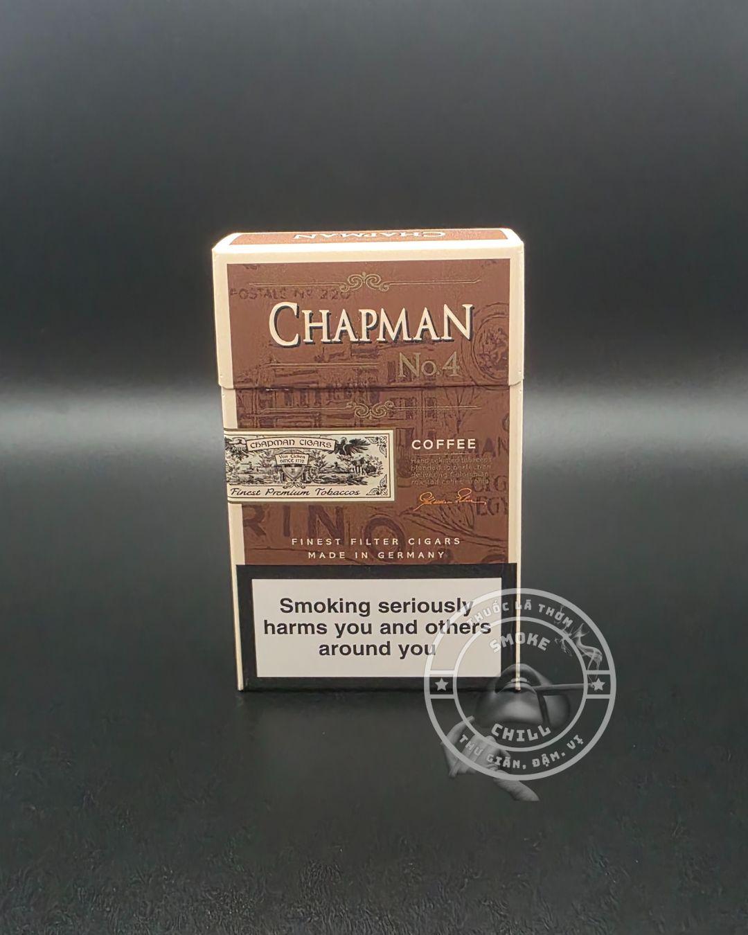 CHAPMAN NO.4 COFFEE ĐIẾU TO-duoc-ban-tai-THUỐC LÁ THƠM SMOKE & CHILL