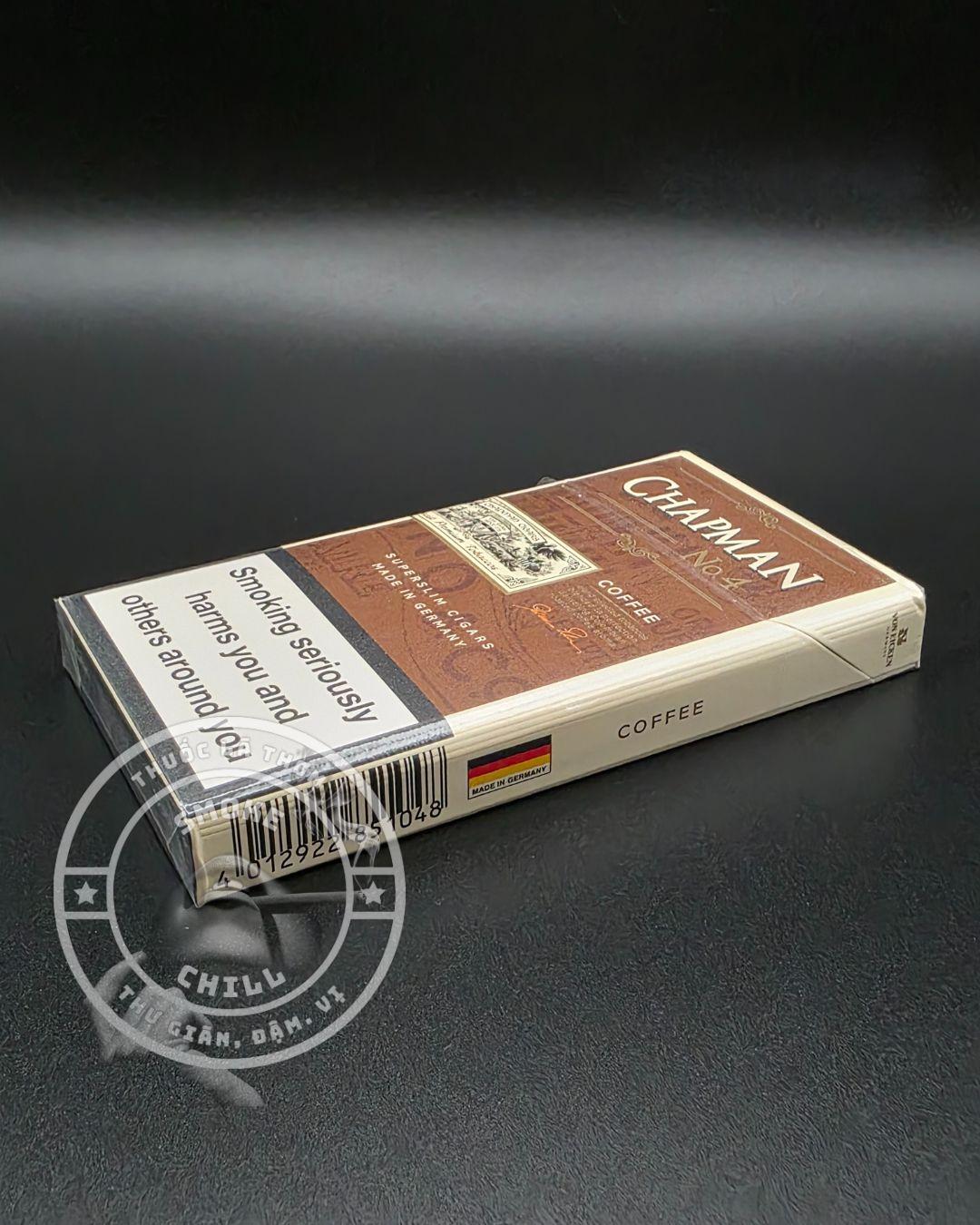 CHAPMAN NO.4 COFFEE ĐIẾU NHỎ-duoc-ban-tai-THUỐC LÁ THƠM SMOKE & CHILL