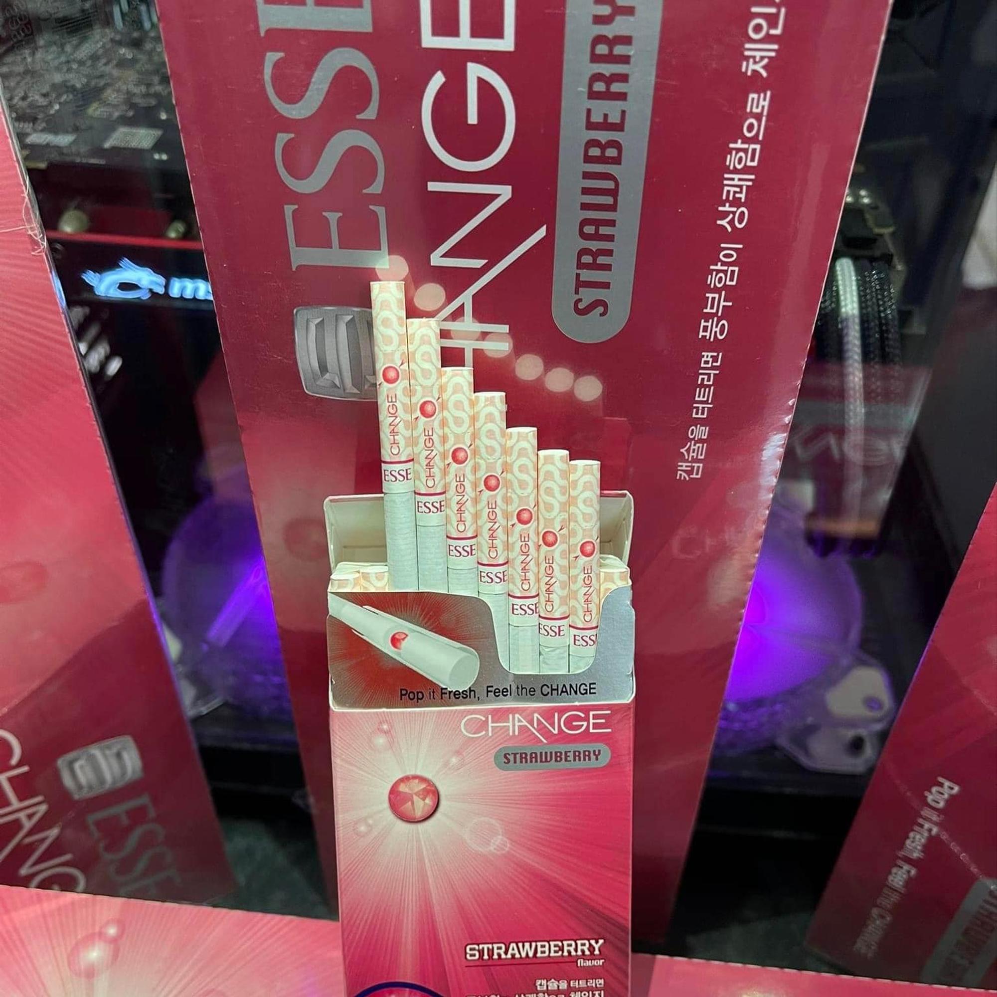 ESSE CHANGE STRAWBERRY-duoc-ban-tai-THUỐC LÁ THƠM SMOKE & CHILL