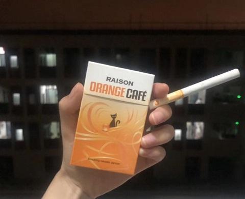 RAISON ORANGE CAFÉ-duoc-ban-tai-THUỐC LÁ THƠM SMOKE & CHILL