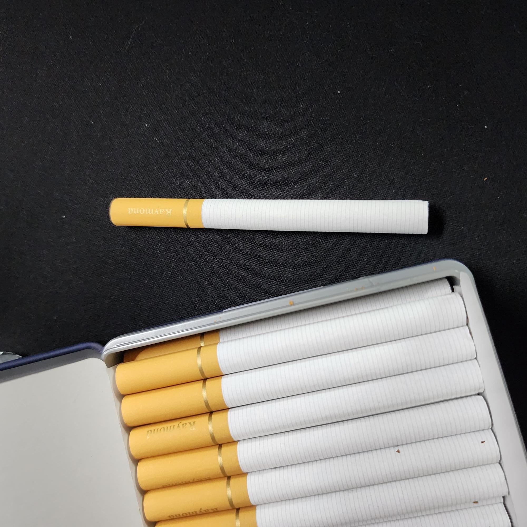 RAYMOND HỘP SẮT -duoc-ban-tai-THUỐC LÁ THƠM SMOKE & CHILL