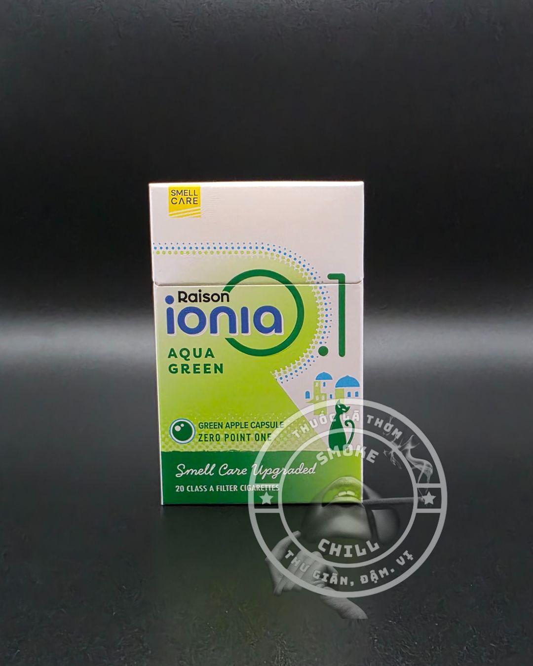 RAISON IONIA AQUA GREEN-duoc-ban-tai-THUỐC LÁ THƠM SMOKE & CHILL
