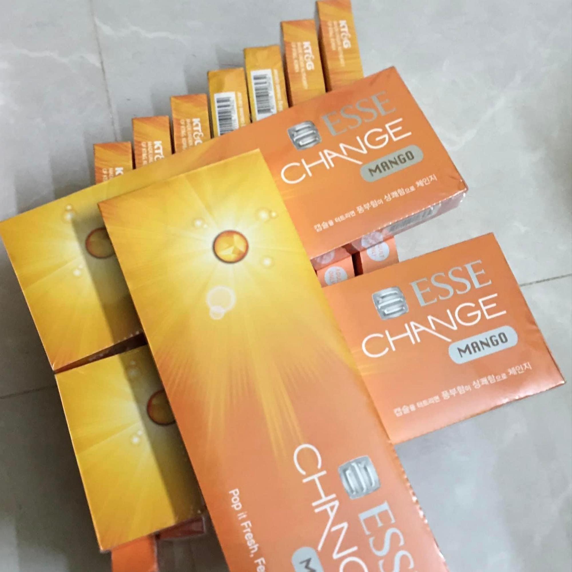 ESSE XOÀI-duoc-ban-tai-THUỐC LÁ THƠM SMOKE & CHILL