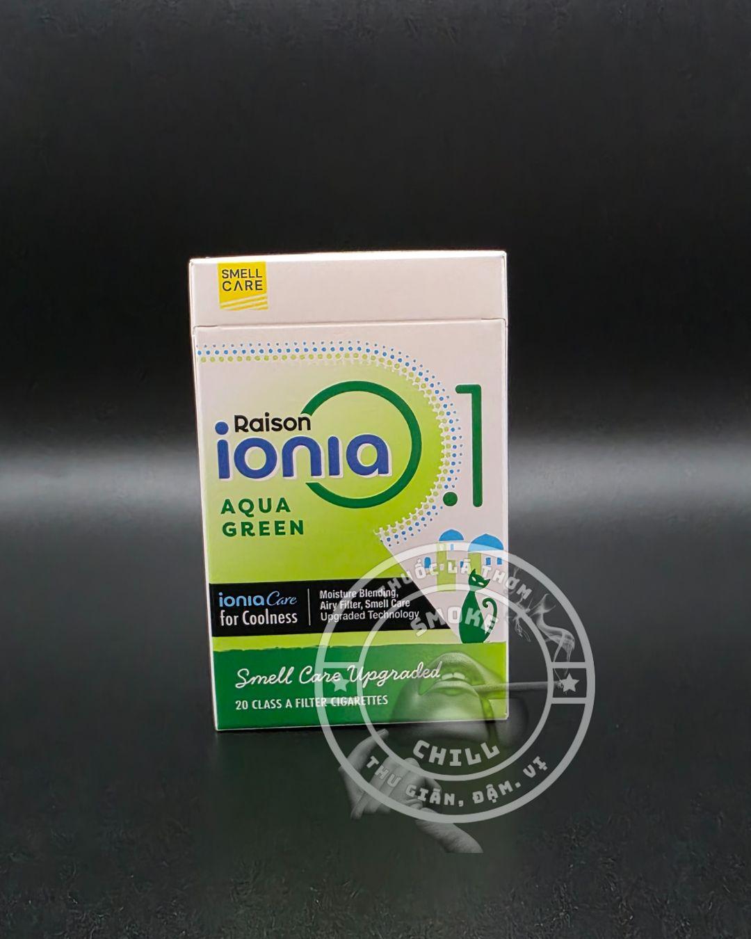 RAISON IONIA AQUA GREEN-duoc-ban-tai-THUỐC LÁ THƠM SMOKE & CHILL