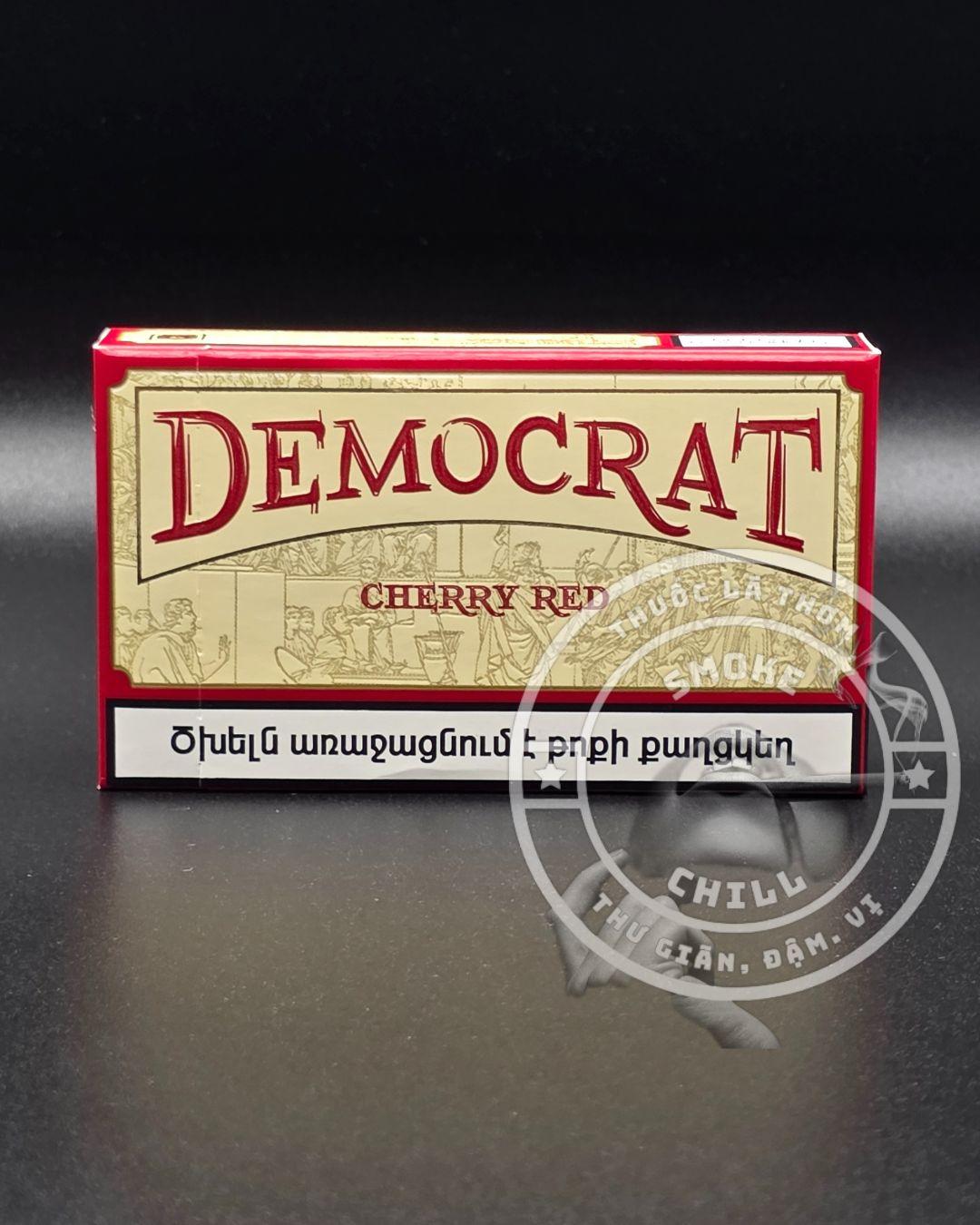DEMOCRAT CHERRY RED ĐIẾU TO-duoc-ban-tai-THUỐC LÁ THƠM SMOKE & CHILL