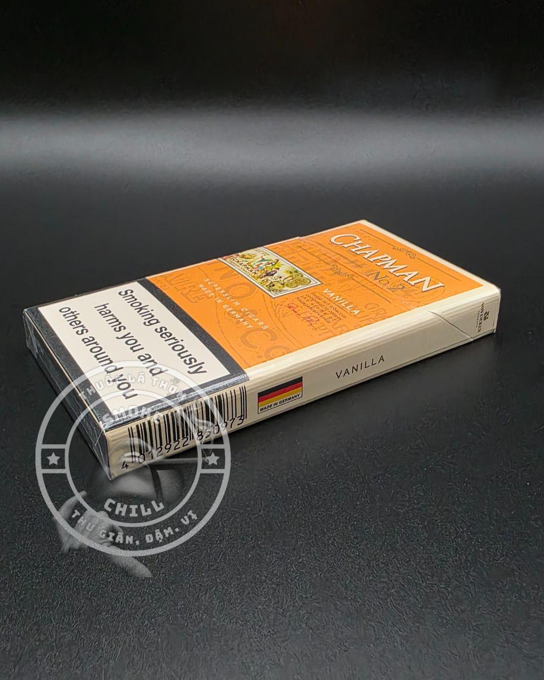 CHAPMAN N0.2 VANILLA ĐIẾU NHỎ-duoc-ban-tai-THUỐC LÁ THƠM SMOKE & CHILL
