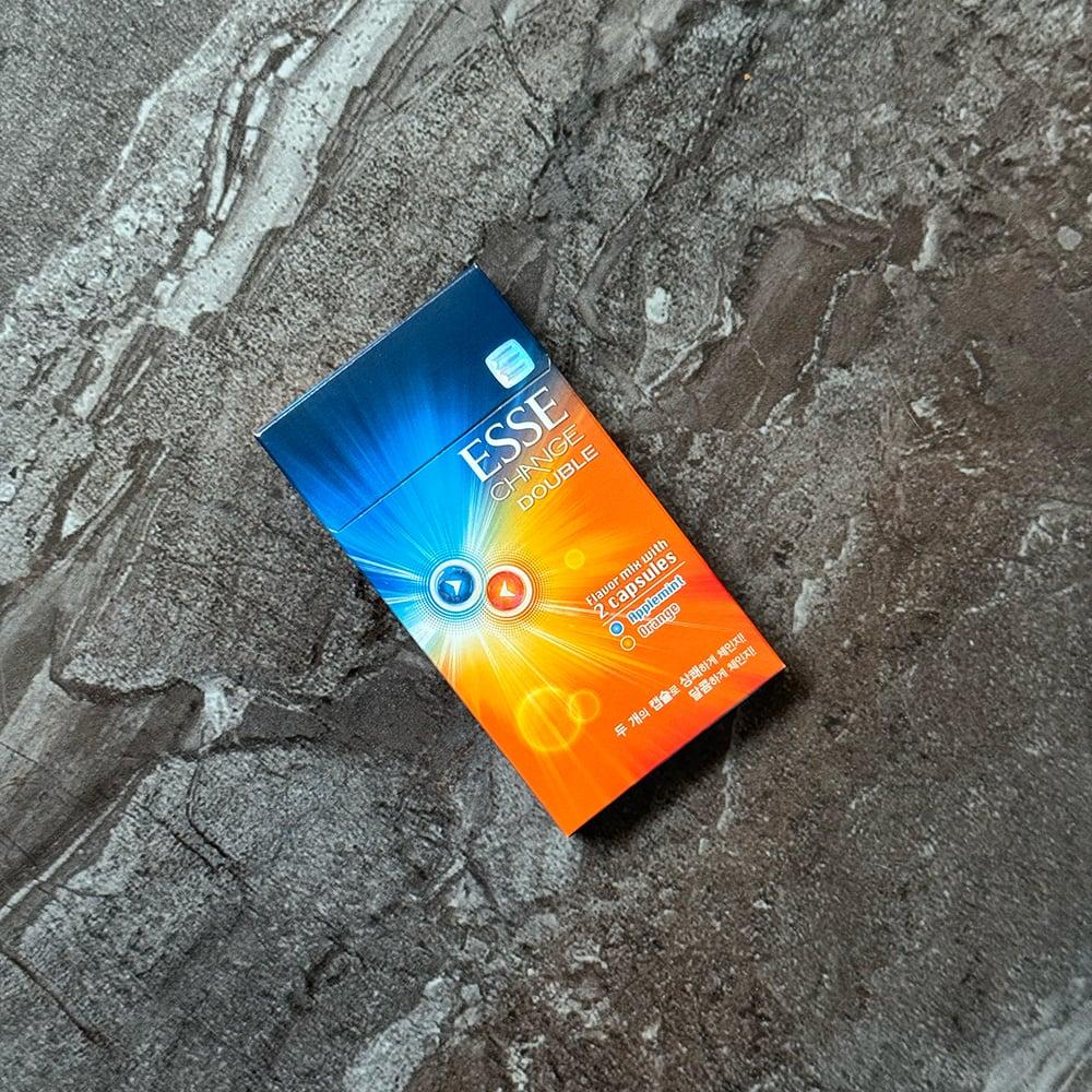 ESSE CHANGE DOUBLE APPLEMINT & ORANGE-duoc-ban-tai-THUỐC LÁ THƠM SMOKE & CHILL