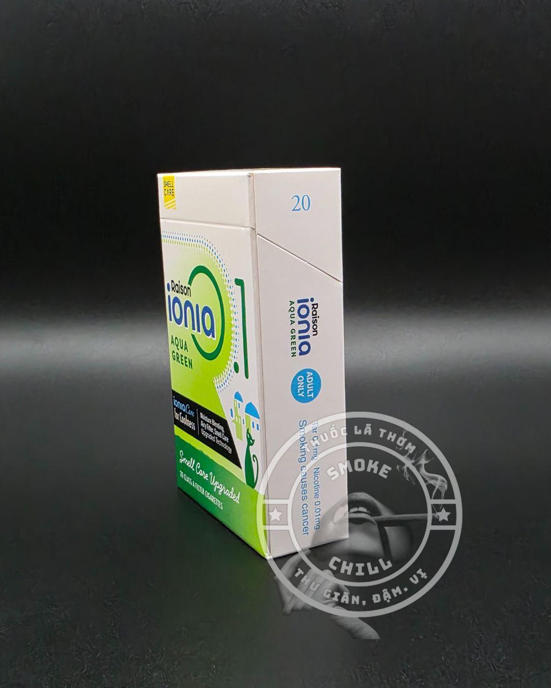 RAISON IONIA AQUA GREEN-duoc-ban-tai-THUỐC LÁ THƠM SMOKE & CHILL
