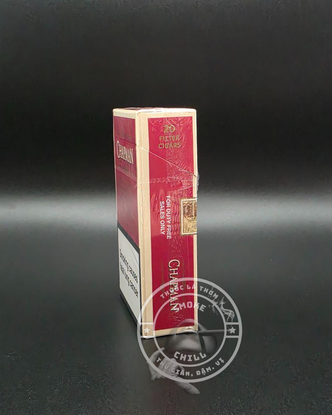 CHAPMAN NO.3 CHERRY ĐIẾU TO-duoc-ban-tai-THUỐC LÁ THƠM SMOKE & CHILL
